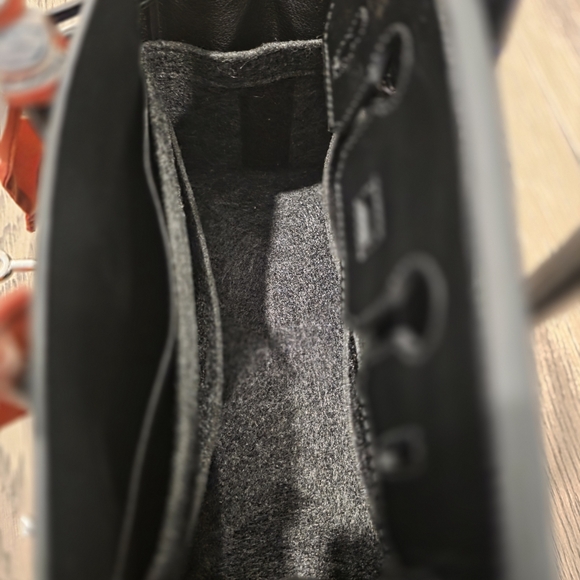 Black Crocodile Style H Birkin 25cm Inspired Bag - Picture 12 of 17